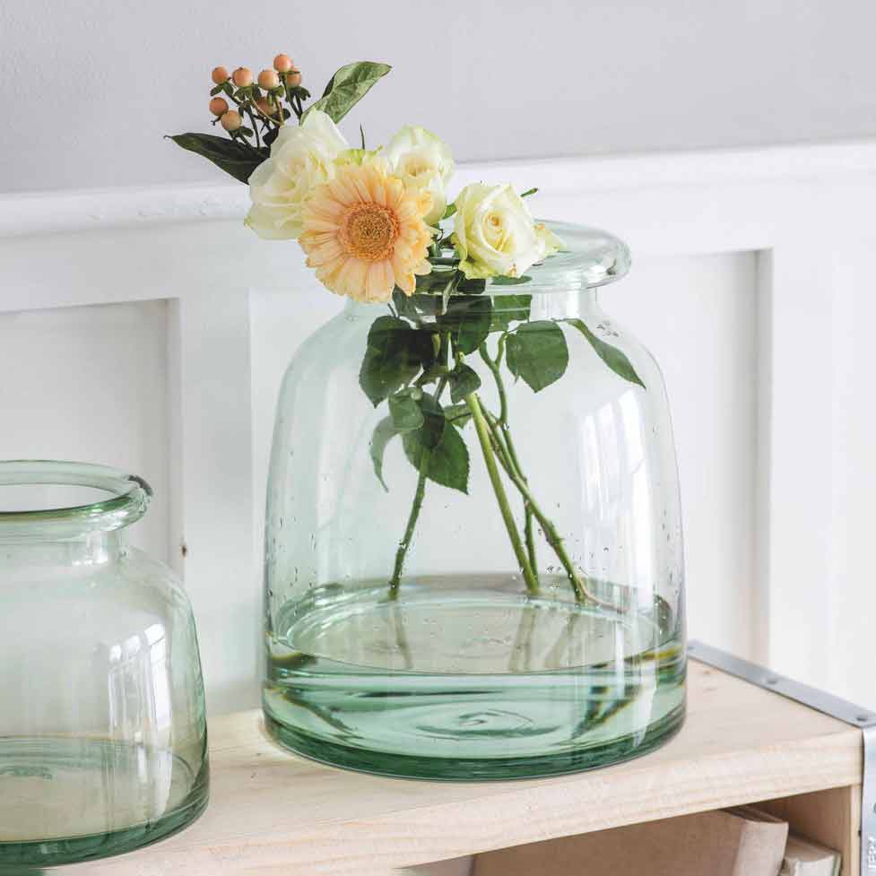 Mickleton Recycled Glass Vase Medium,Large