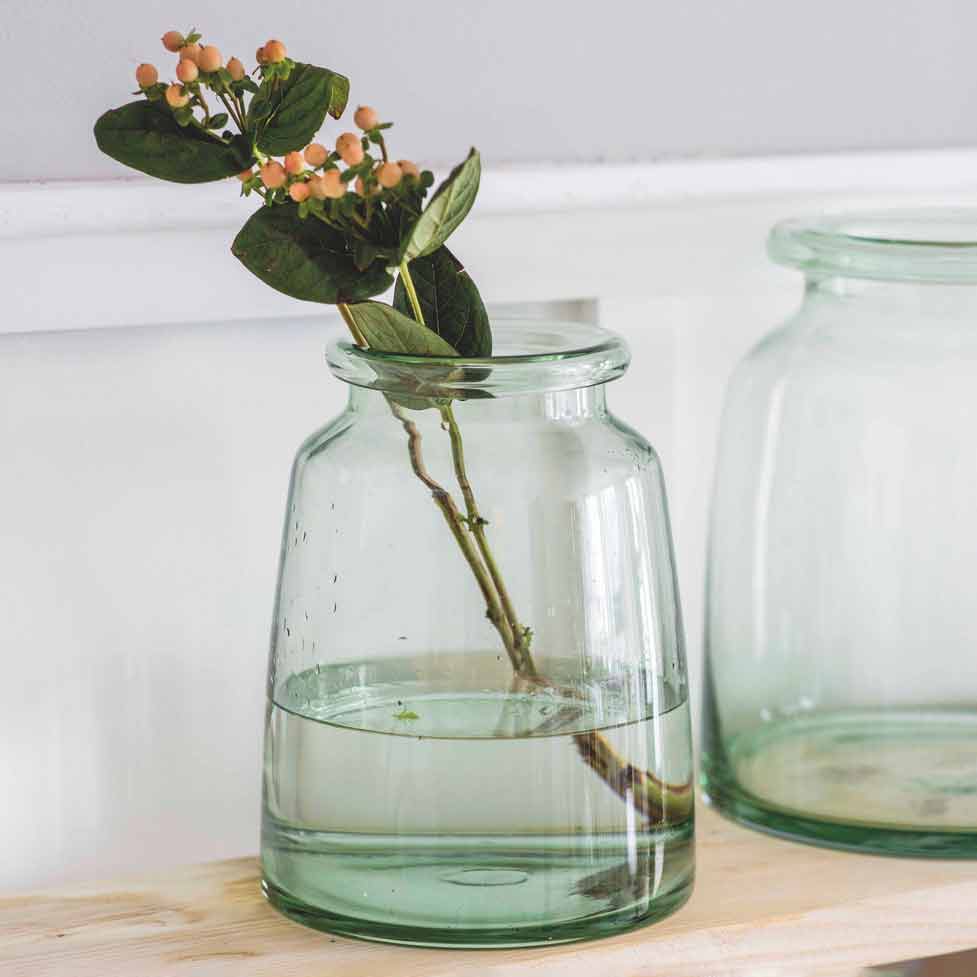 Mickleton Recycled Glass Vase Medium,Large