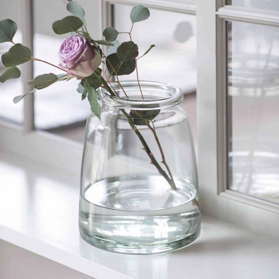 Mickleton Recycled Glass Vase Medium,Large