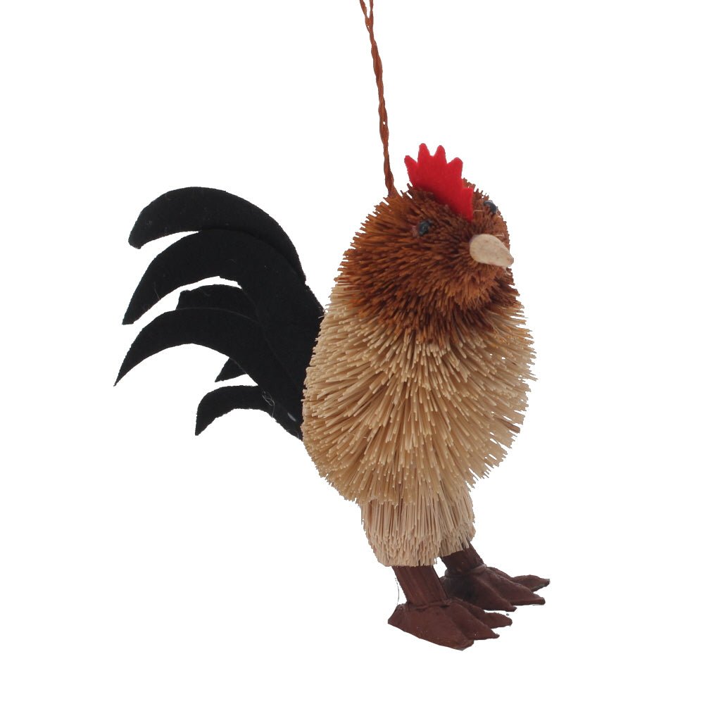 Natural Cockerel Decoration
