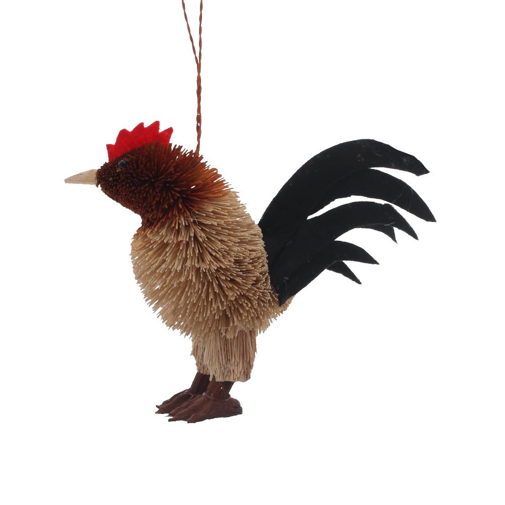 Natural Cockerel Decoration