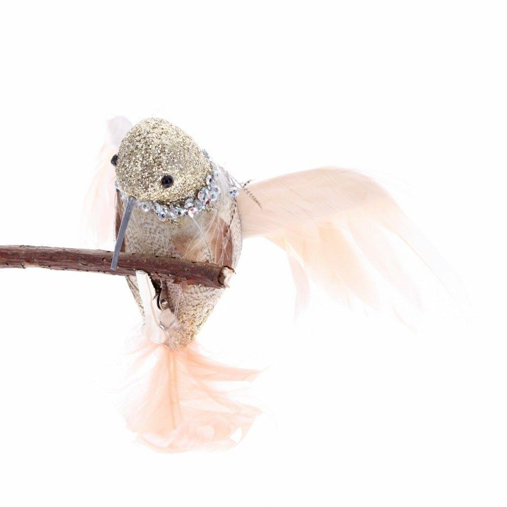Natural Hummingbird Christmas Decoration