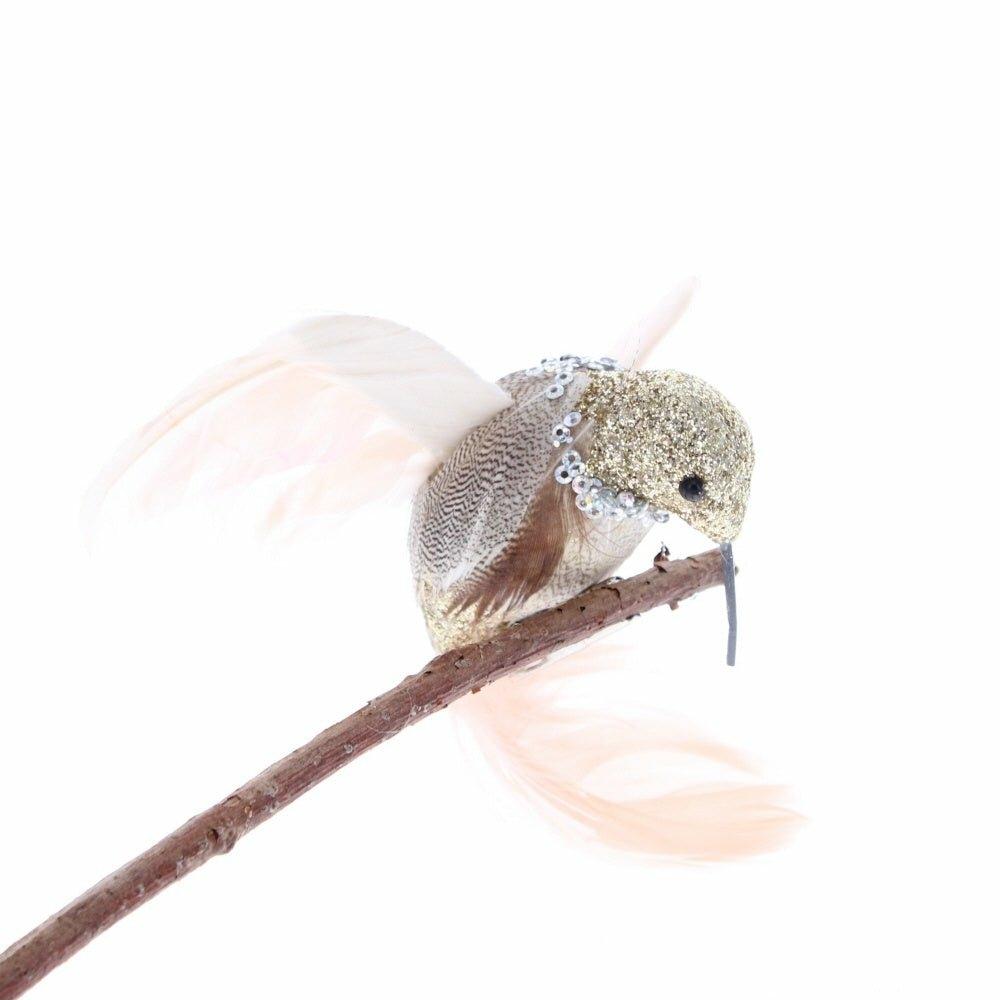 Natural Hummingbird Christmas Decoration