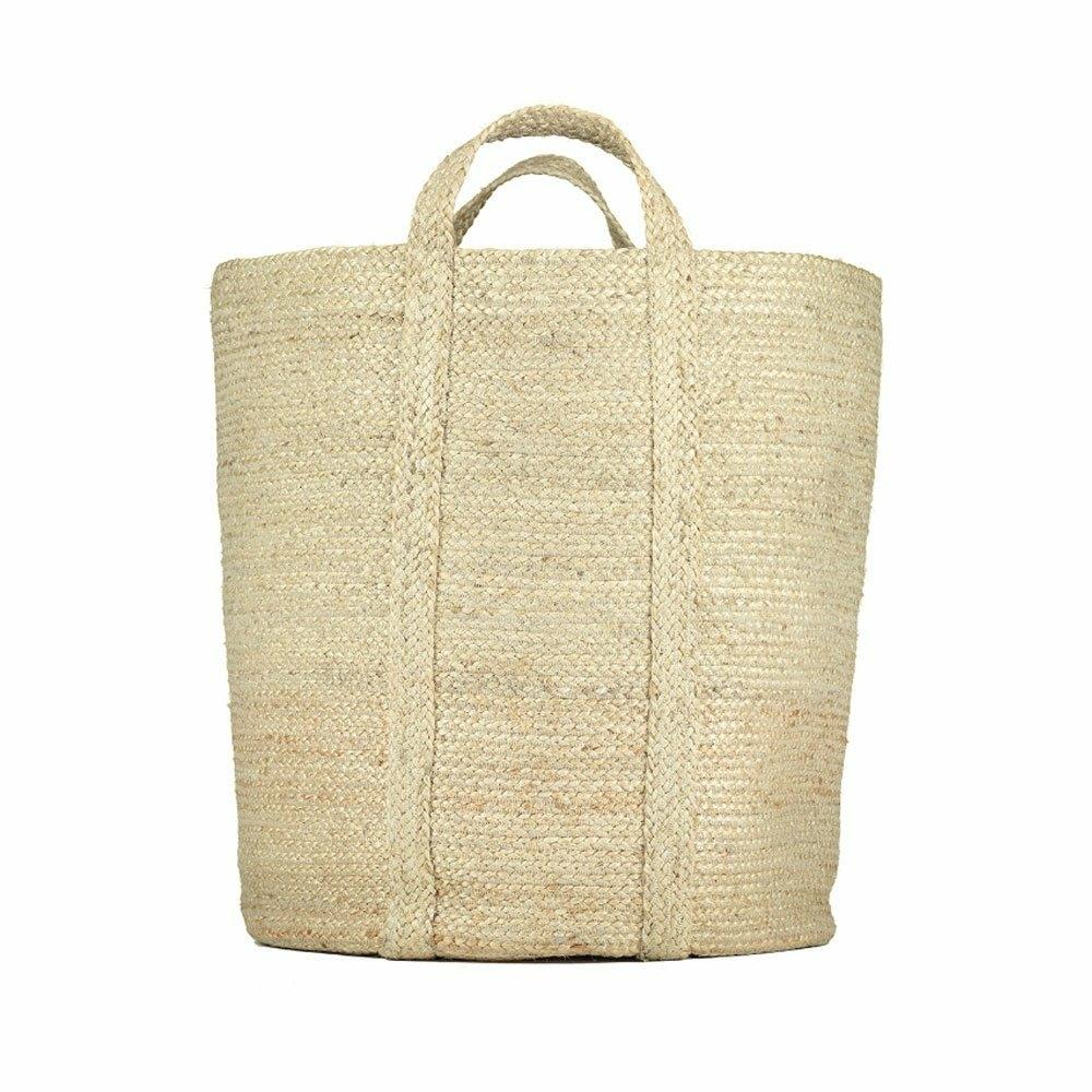 Natural Jute Slouchy Basket