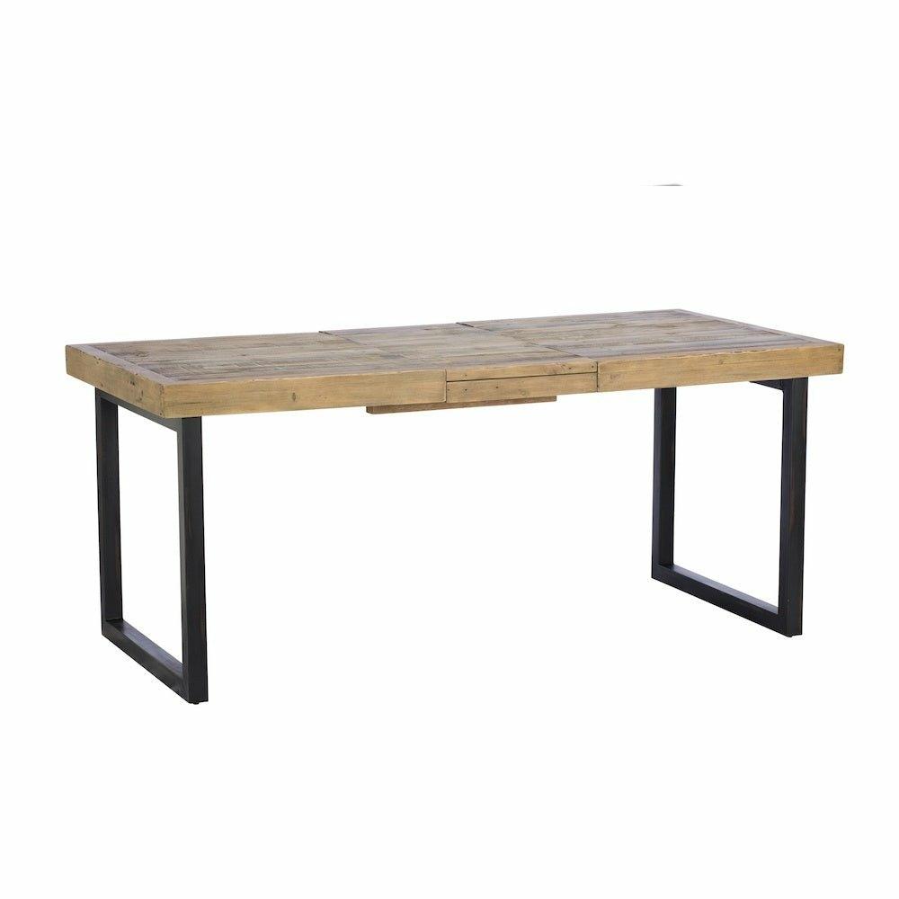 Newland Reclaimed Dining Table, Fully Extending, Small