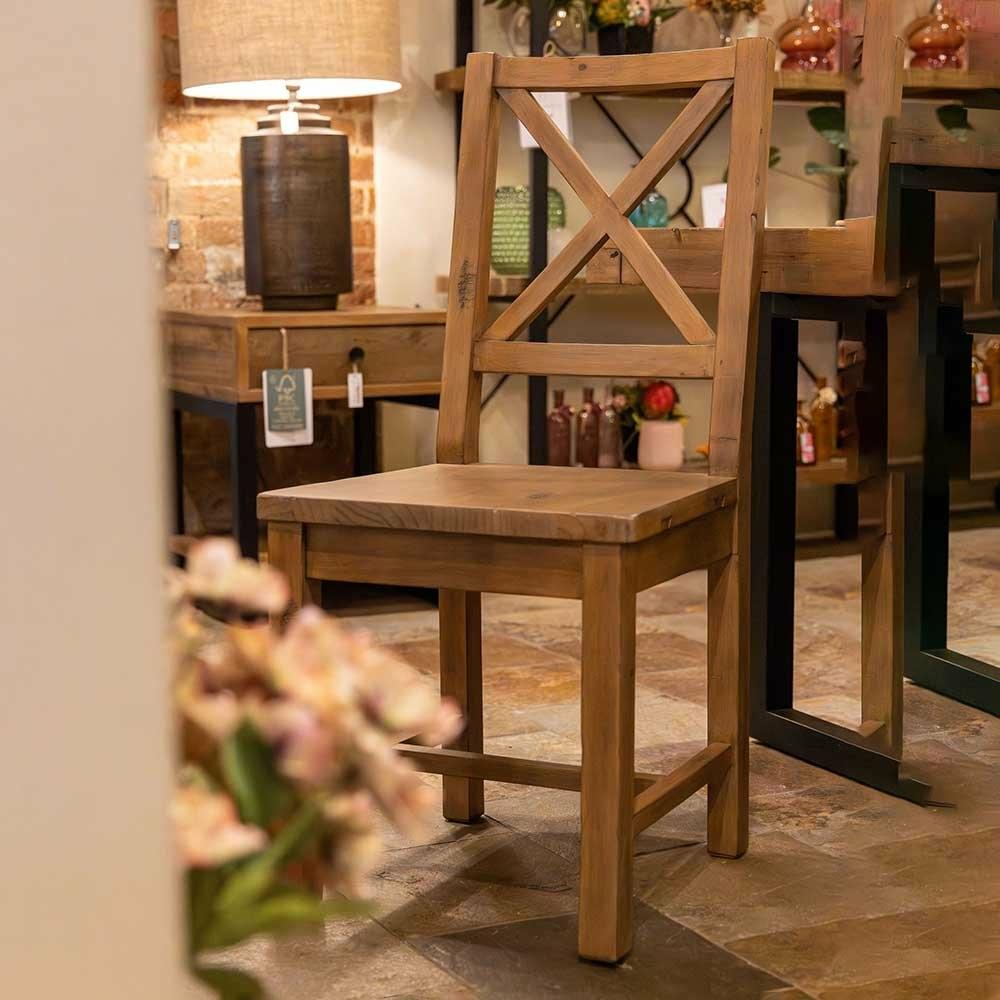 Newland Reclaimed Wooden Dining Chair