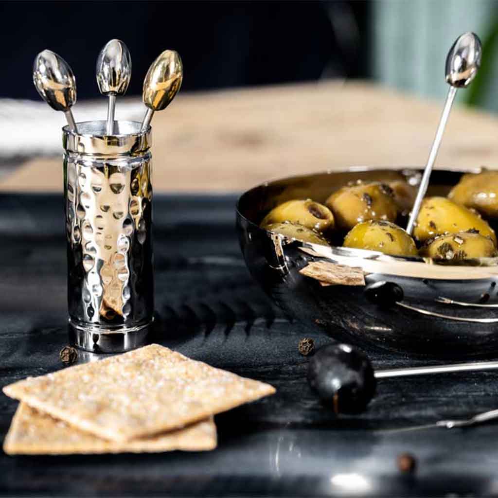 Olive Cocktail Picks, set of 6