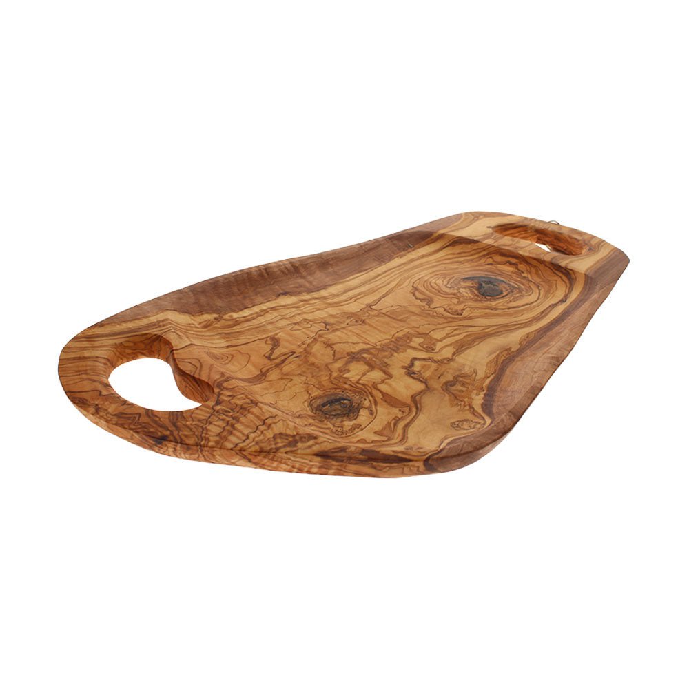 Olive Wood Large Irregular Shaped Tray