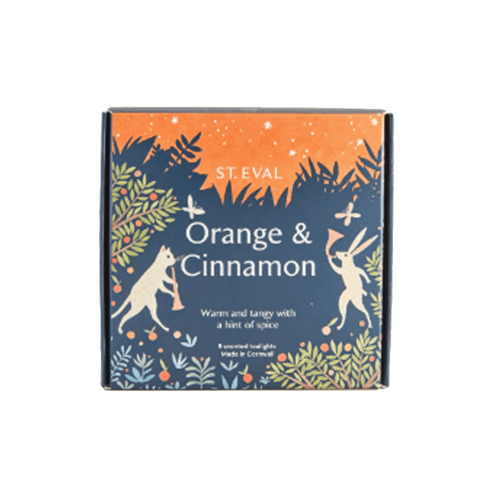Orange & Cinnamon Tealights