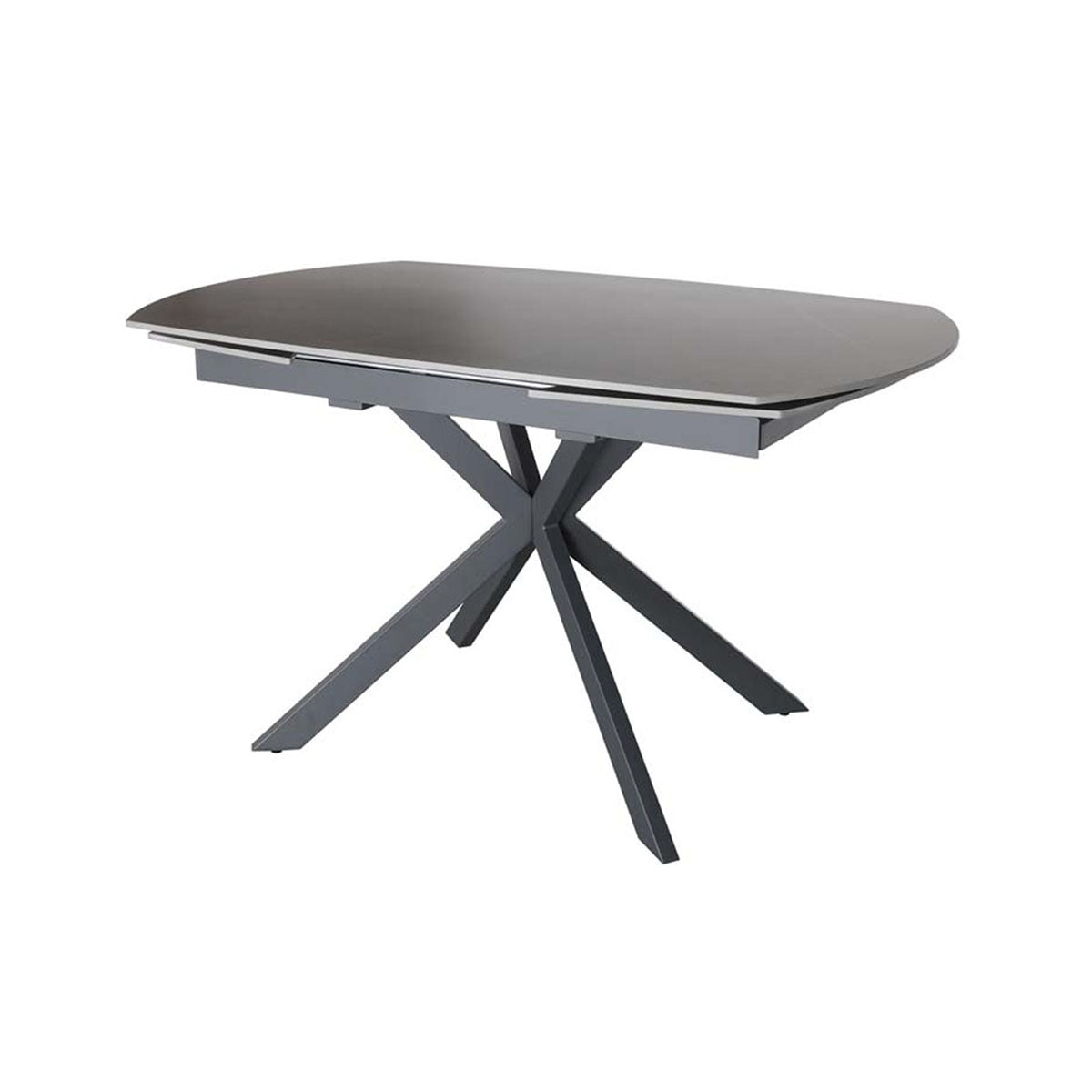 Oslo Sintered Stone Table, Grey