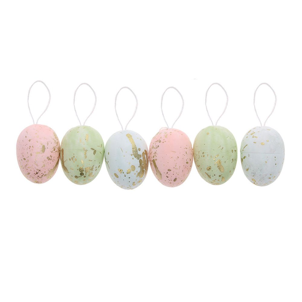 Pack of 6 Hanging Eggs