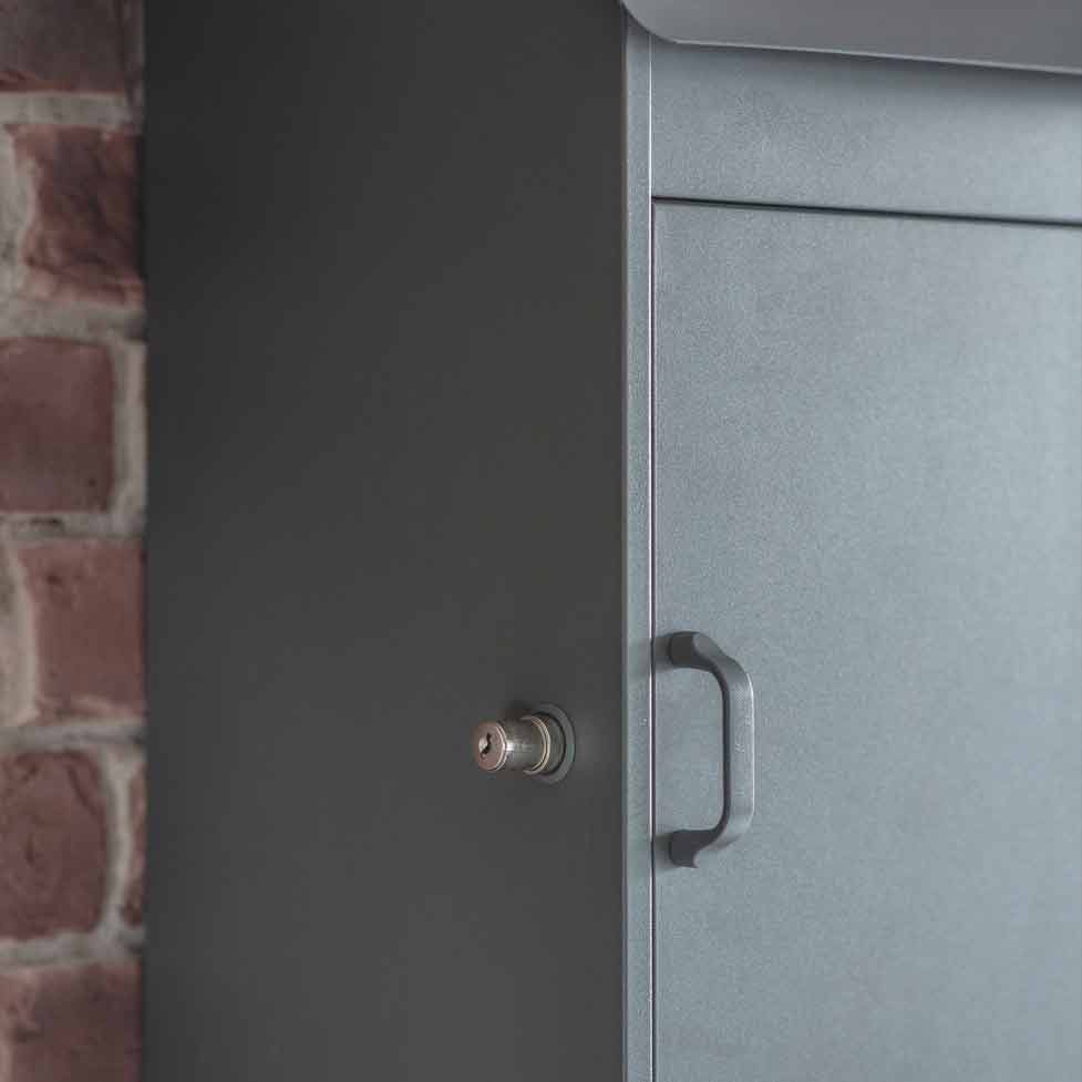 Parcel Delivery Box Clay,Charcoal