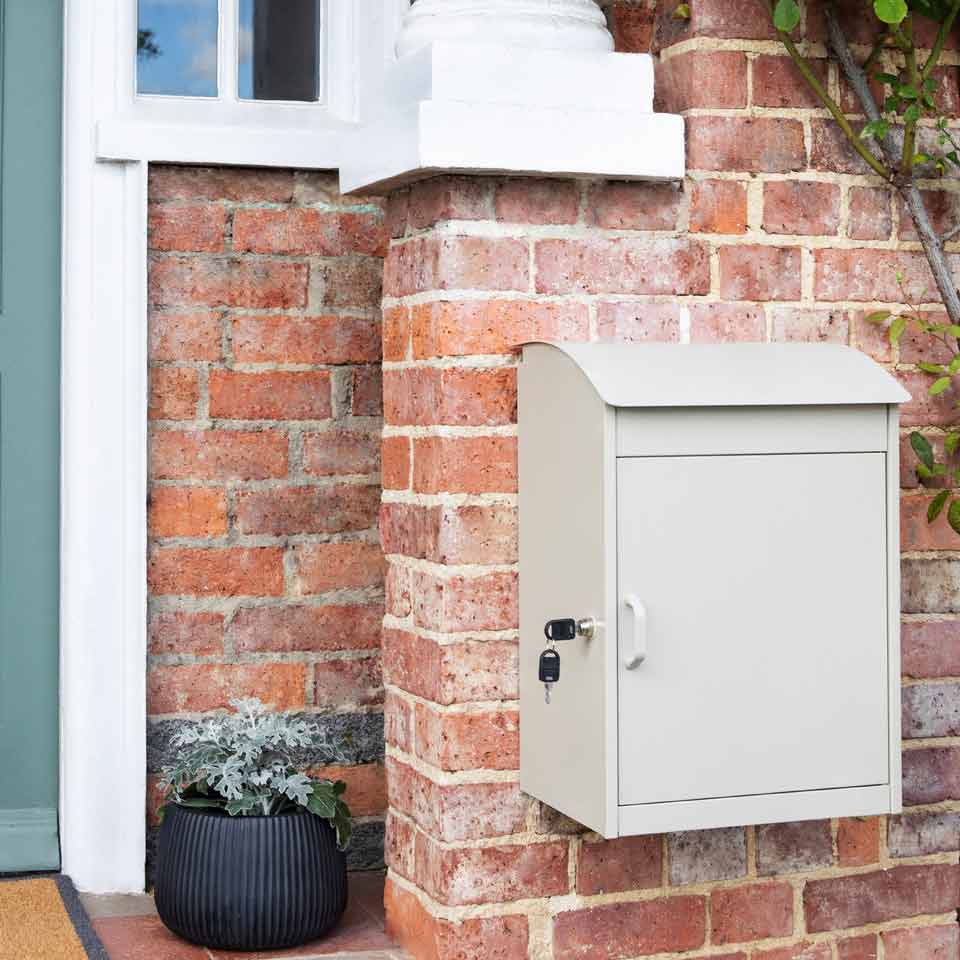 Parcel Delivery Box Clay,Charcoal