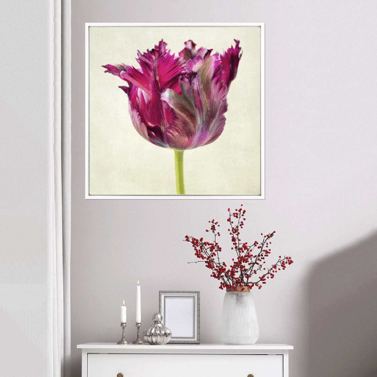 Parrot Tulip Artwork