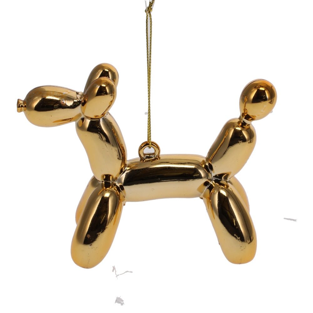 Party Balloon Dog, Gold