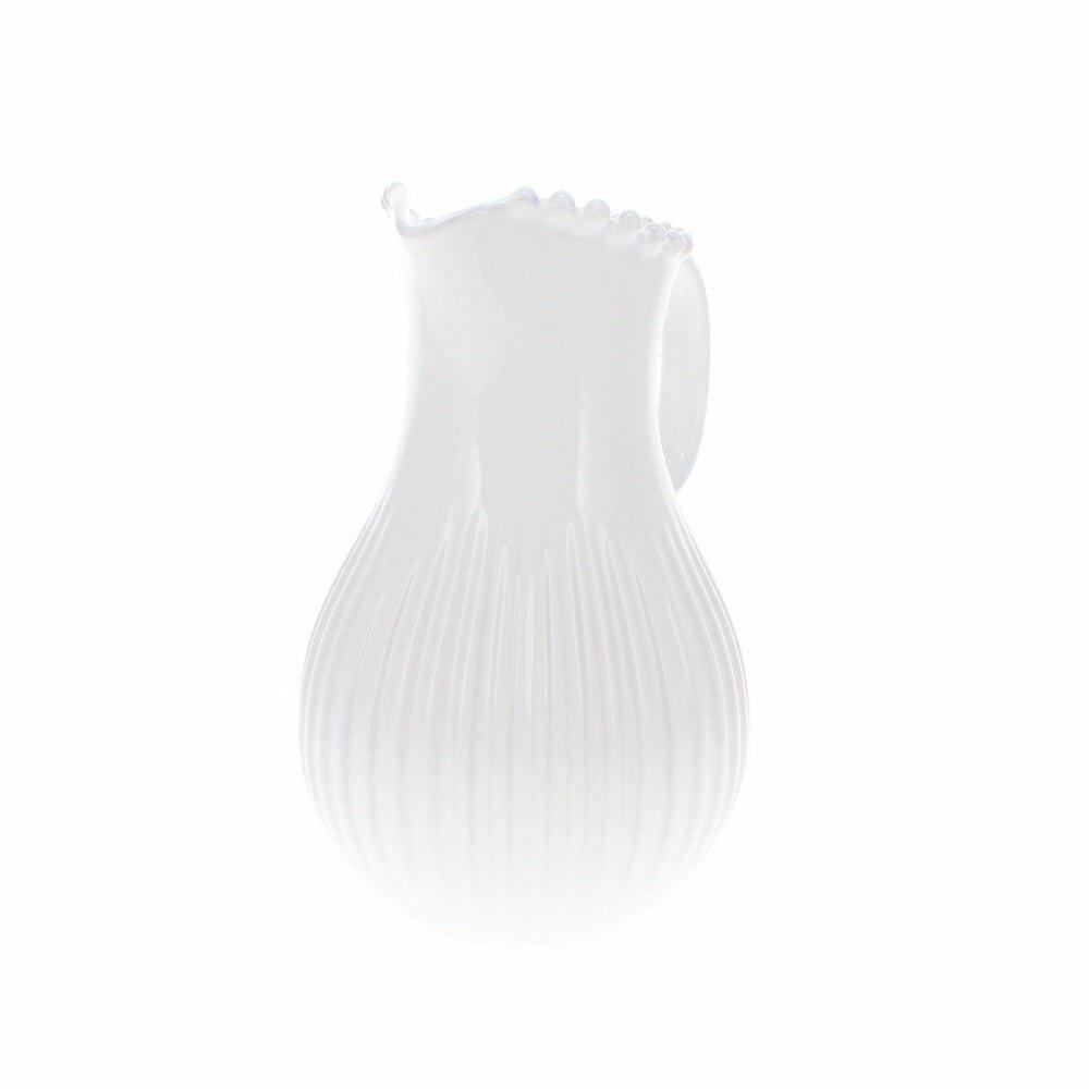 Pearl White Pitcher
