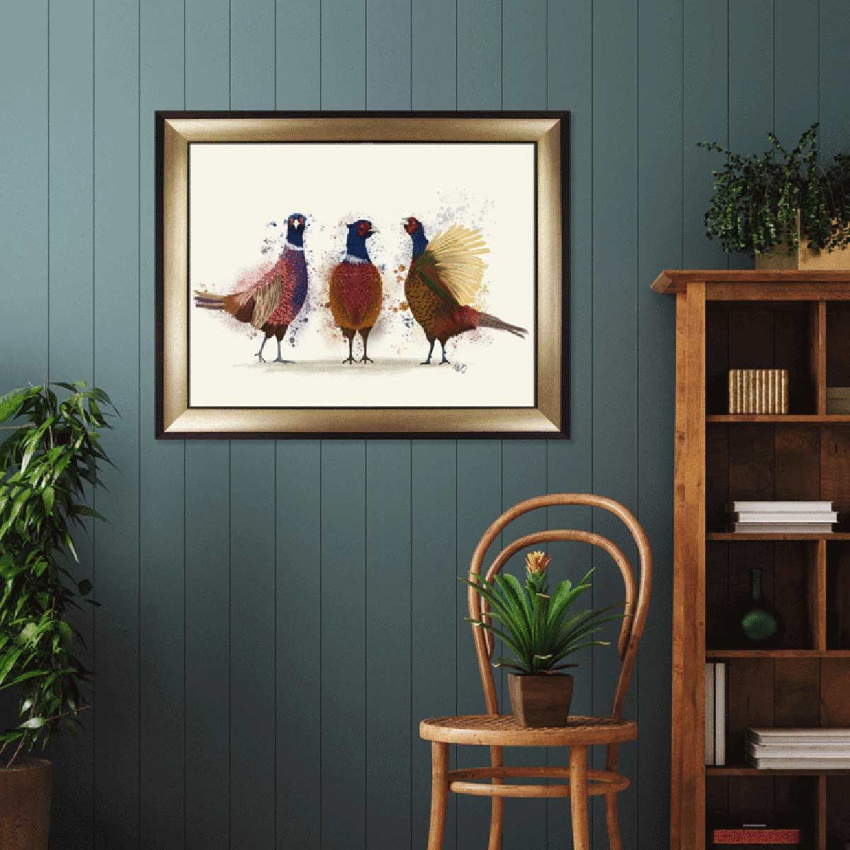 Pheasant Trio