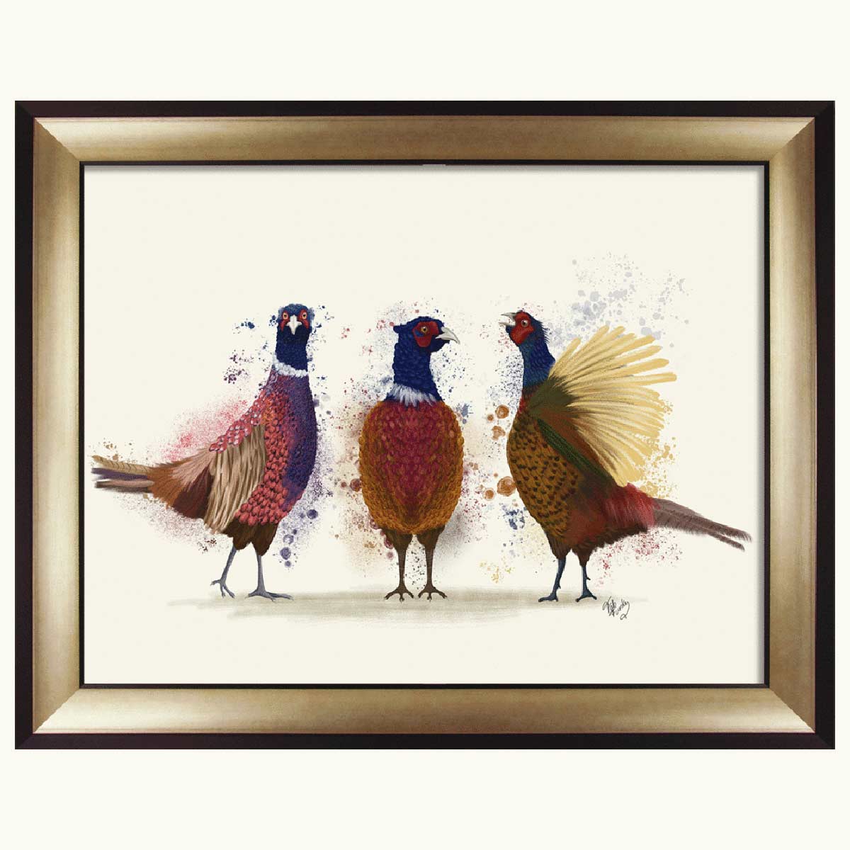 Pheasant Trio