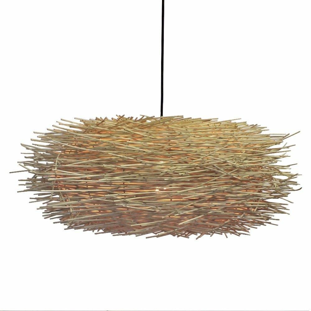 Rattan Birdnest Hanging Shade