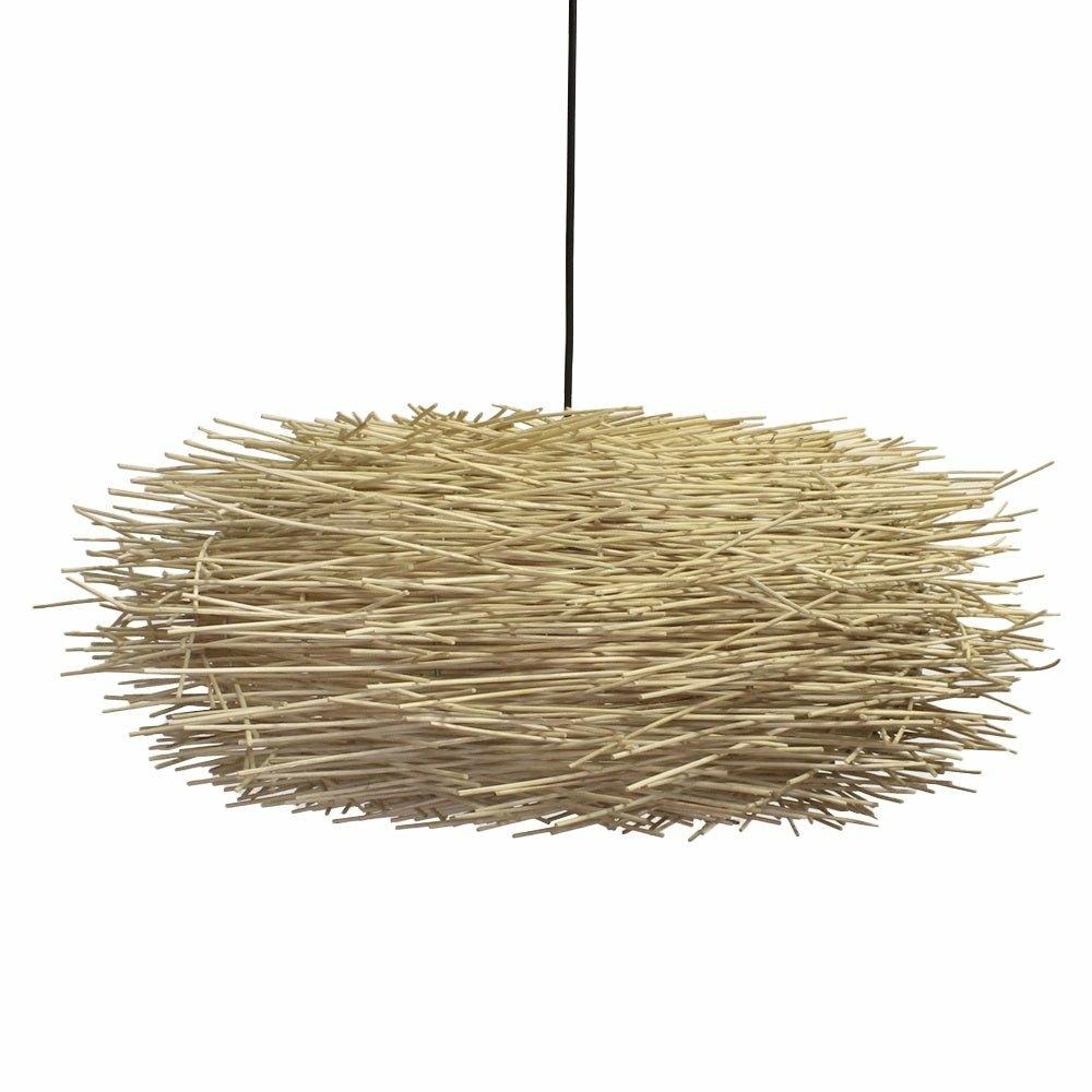 Rattan Birdnest Hanging Shade