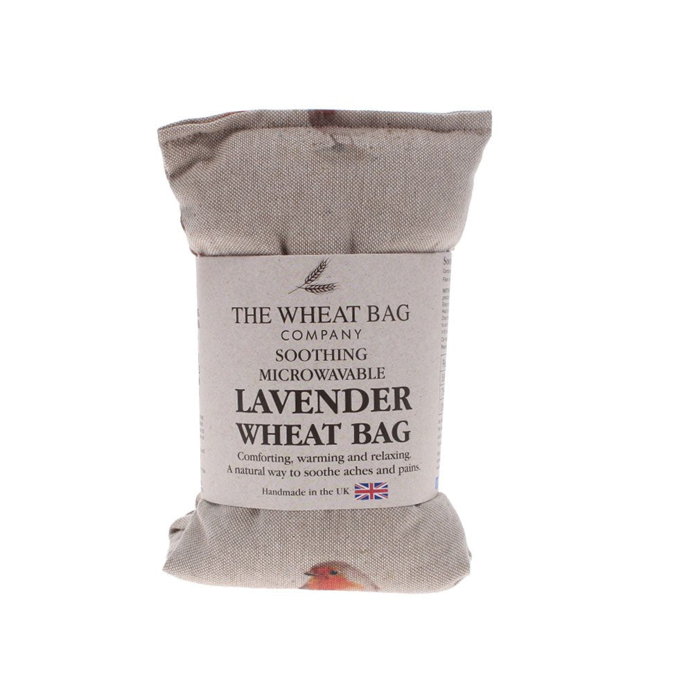 Robin Cotton Wheat Bag, Lavender Scented