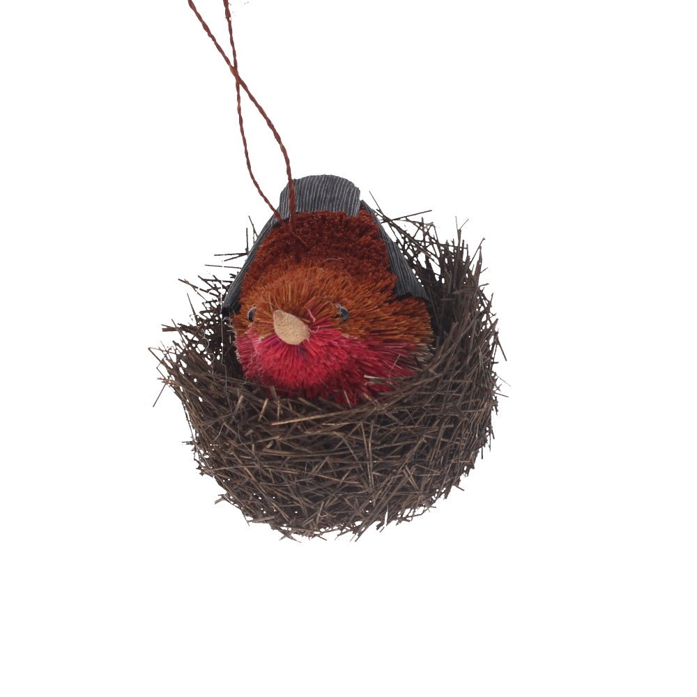 Robin in Nest Decoration