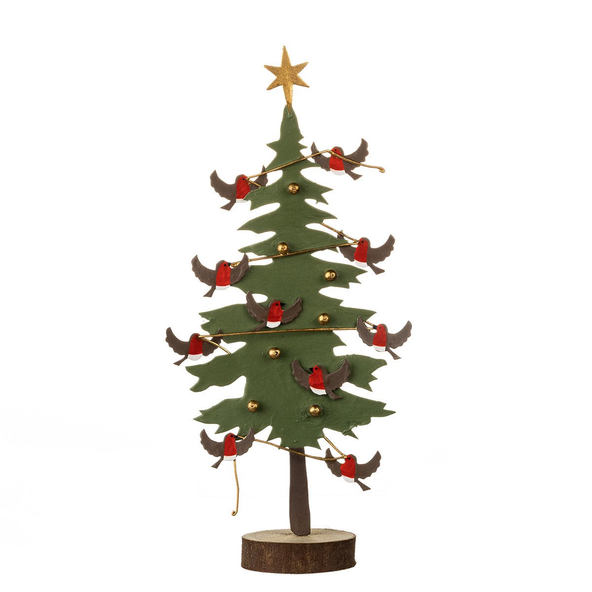 Robins Dressing the Tree