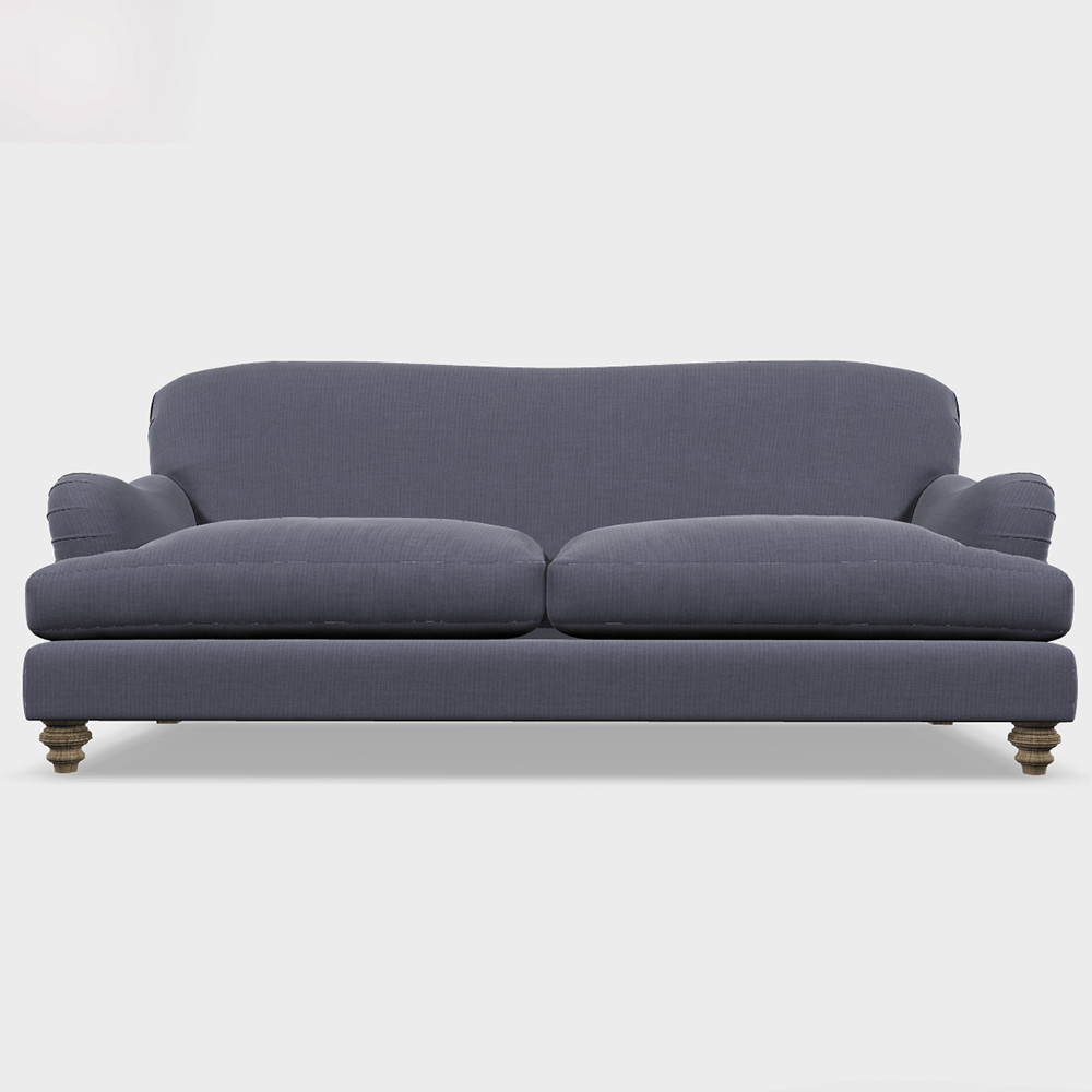 Ruffle Midi Sofa Linen Sahara Rope,Linen Sahara Reef,Linen Sahara French Blue,Linen Sahara Ash,Linen Sahara Cinnamon,Velvet Varese Granite,Velvet Varese Duck Egg,Velvet Varese Dove