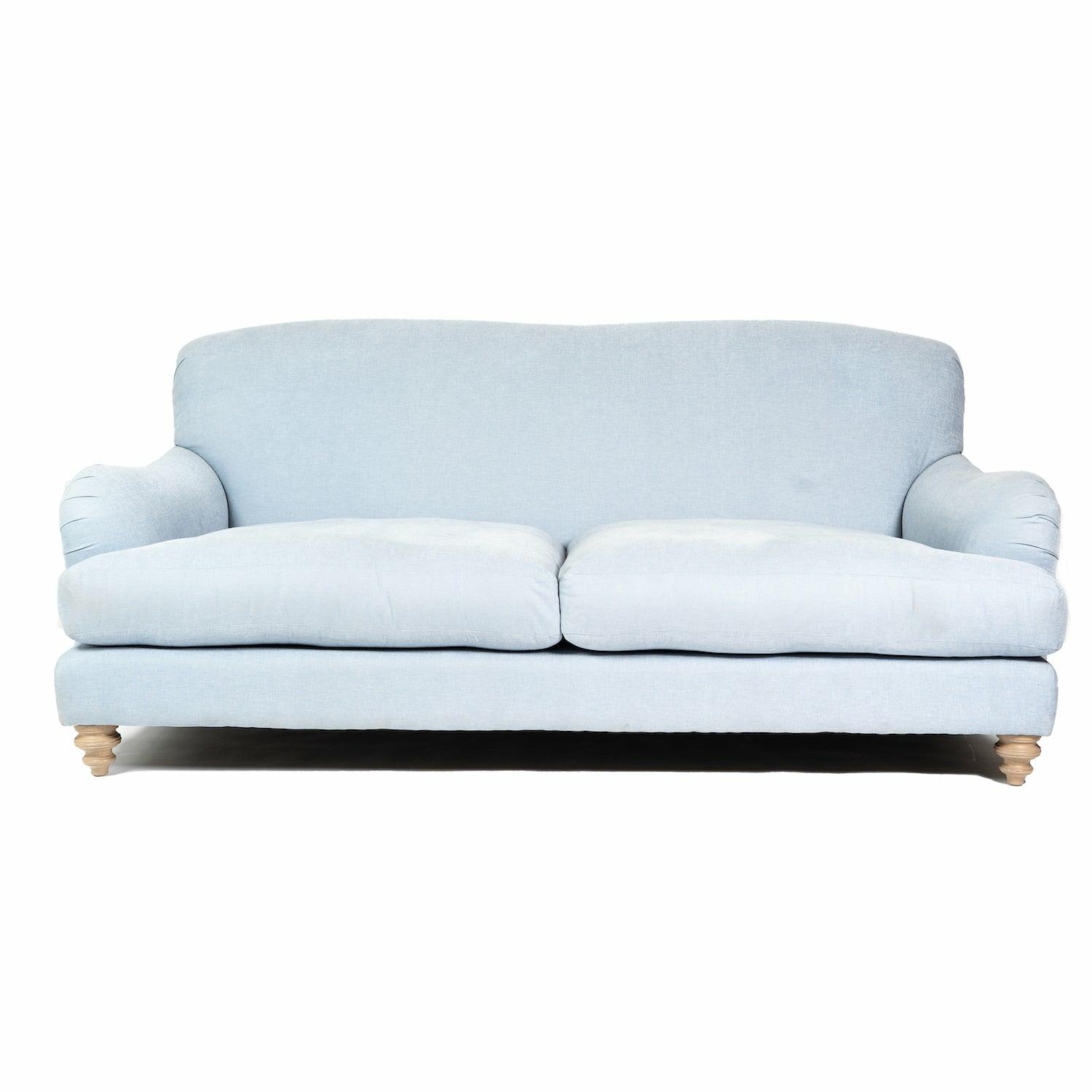 Ruffle Midi Sofa Linen Sahara Rope,Linen Sahara Reef,Linen Sahara French Blue,Linen Sahara Ash,Linen Sahara Cinnamon,Velvet Varese Granite,Velvet Varese Duck Egg,Velvet Varese Dove