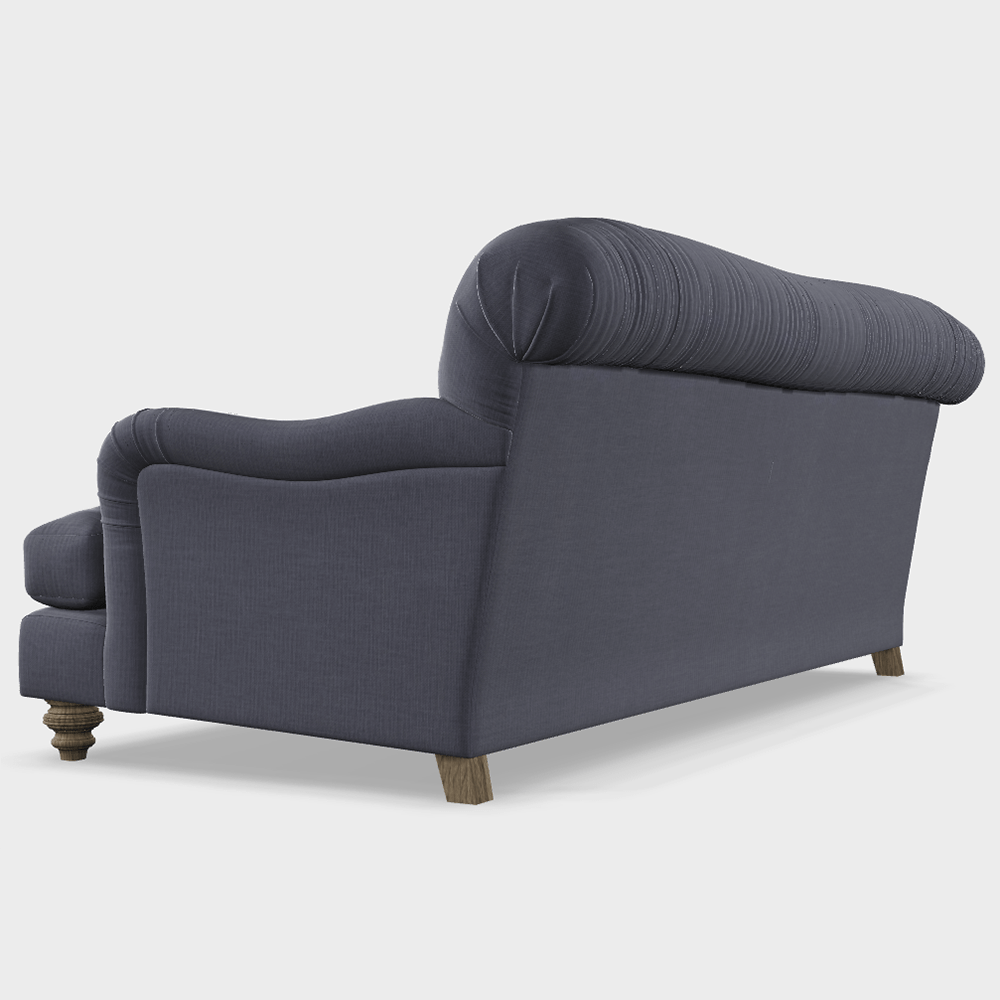 Ruffle Petit Sofa Linen Sahara Rope,Linen Sahara Reef,Linen Sahara French Blue,Linen Sahara Ash,Linen Sahara Cinnamon,Velvet Varese Granite,Velvet Varese Duck Egg,Velvet Varese Dove