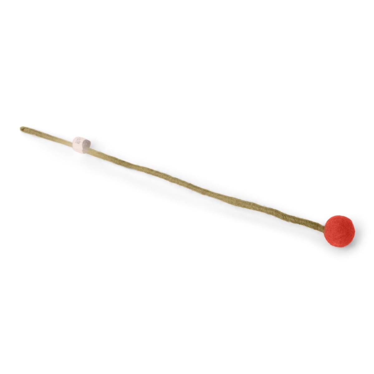 Rusty Red Flower Dot 2cm