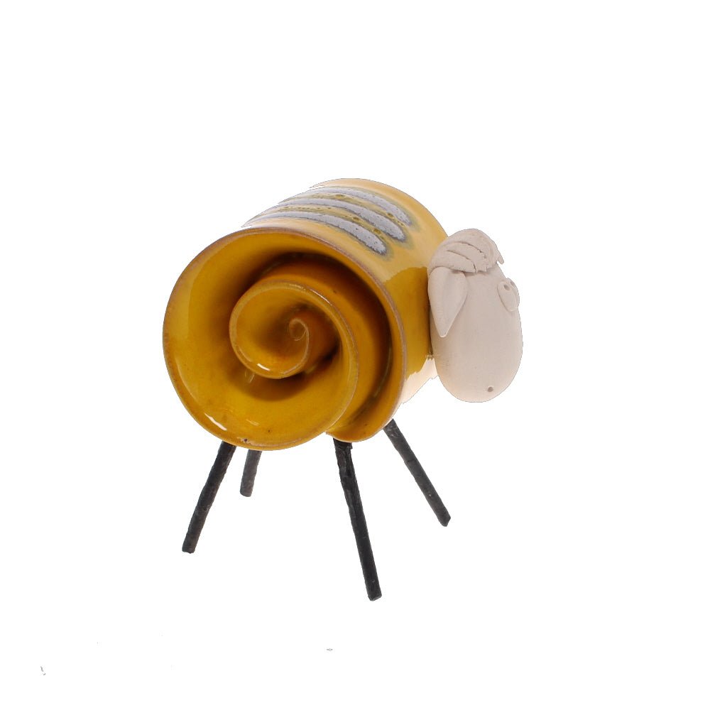 Scroll Sheep Mustard, Small