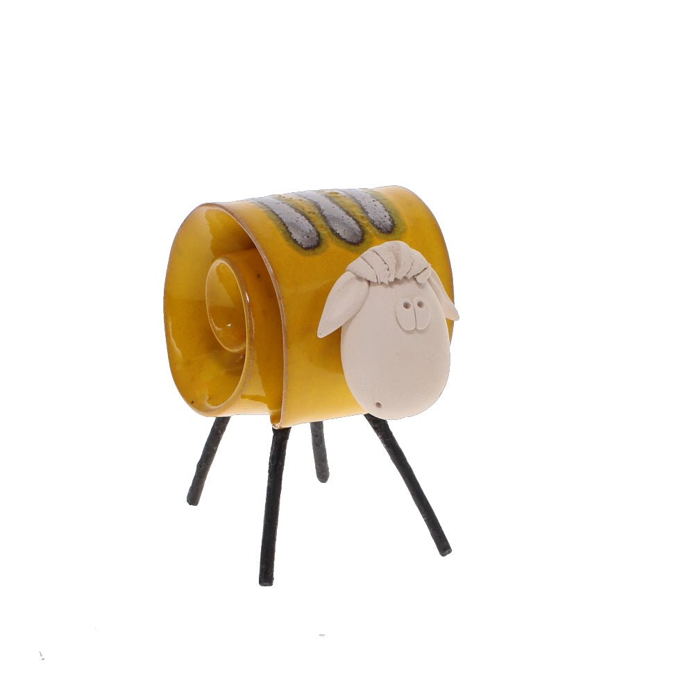 Scroll Sheep Mustard, Small