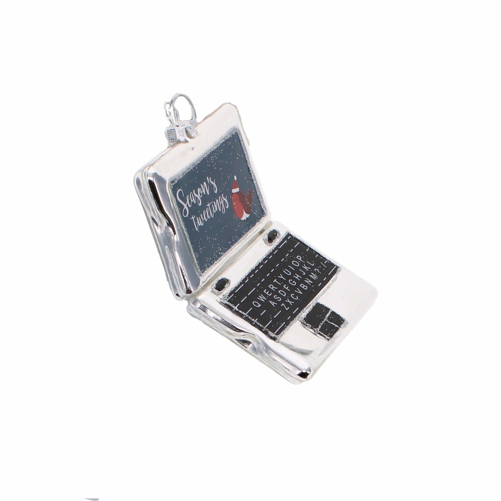 Seasons Tweetings Laptop Bauble