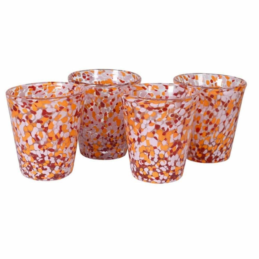 Set of 4 Confetti Tumblers