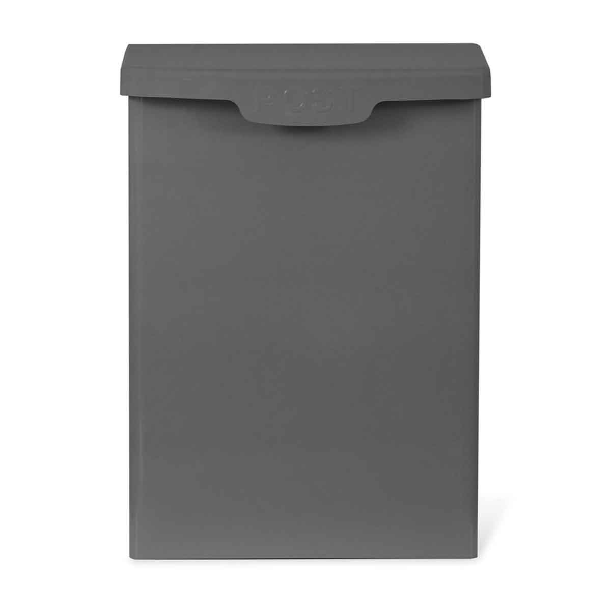 Shipton Post Box in Charcoal