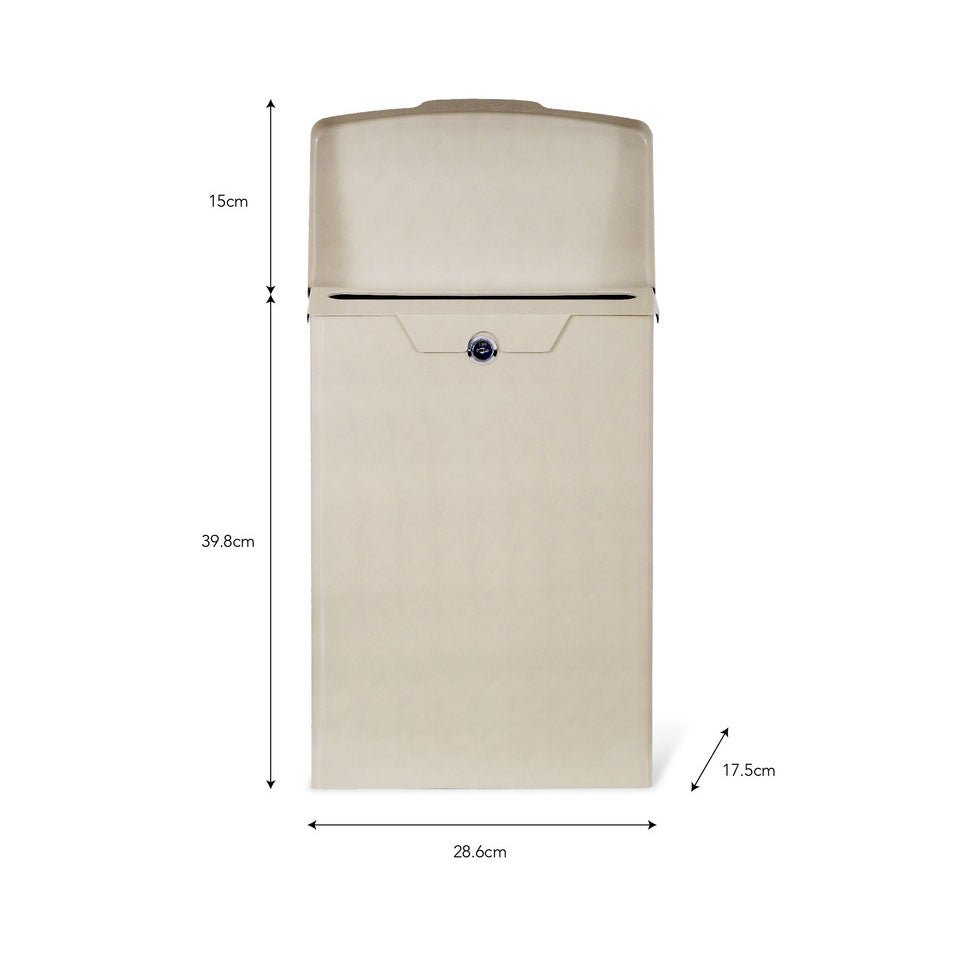 Shipton Post Box in Clay