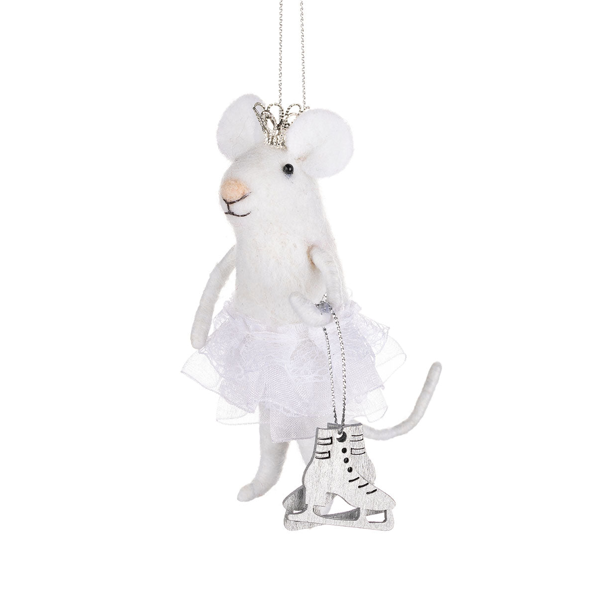 Silver Mouse on Skates
