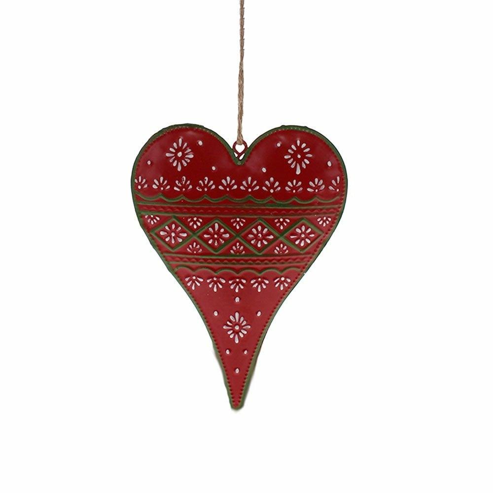 Small Red Mehndi Heart