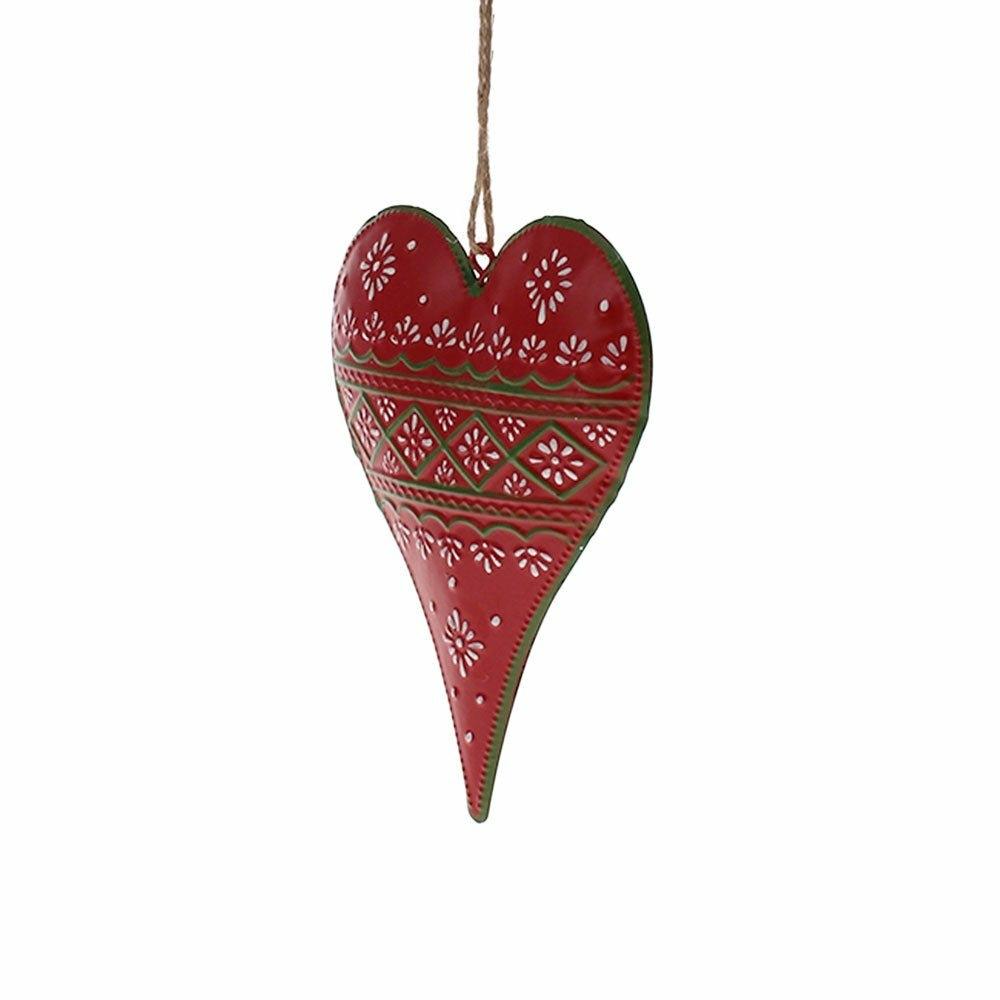 Small Red Mehndi Heart