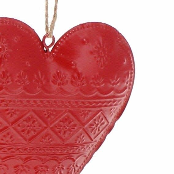 Small Red Mehndi Heart