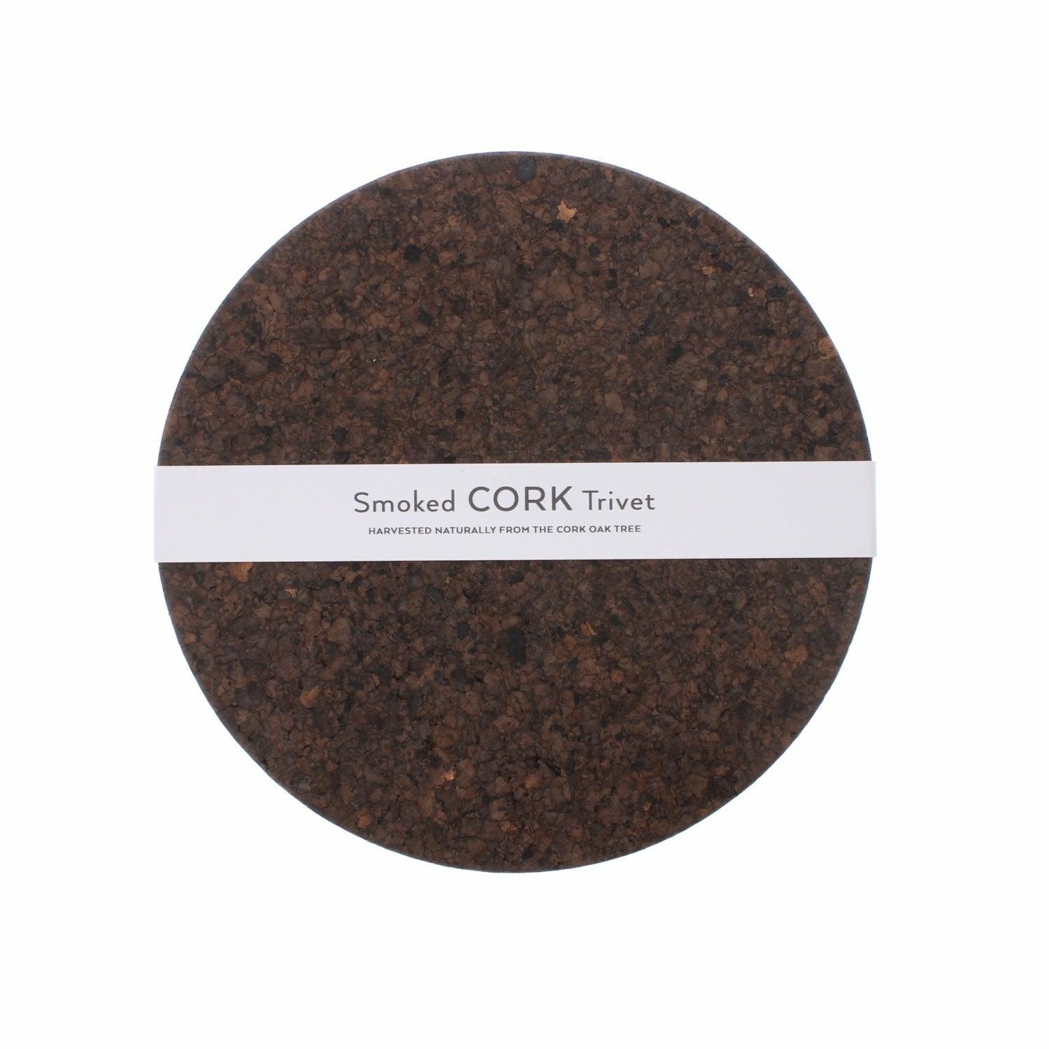 Smoked Cork Trivet