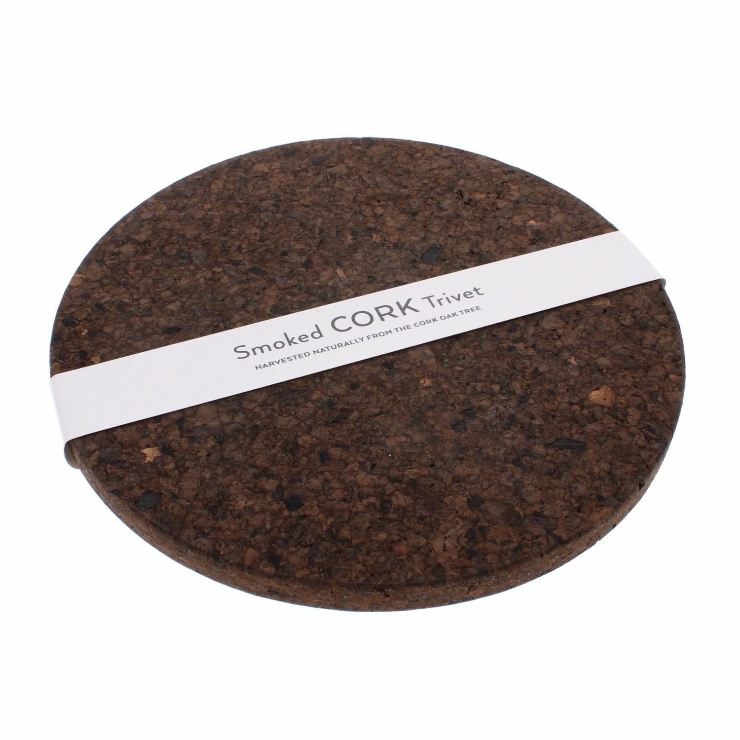 Smoked Cork Trivet
