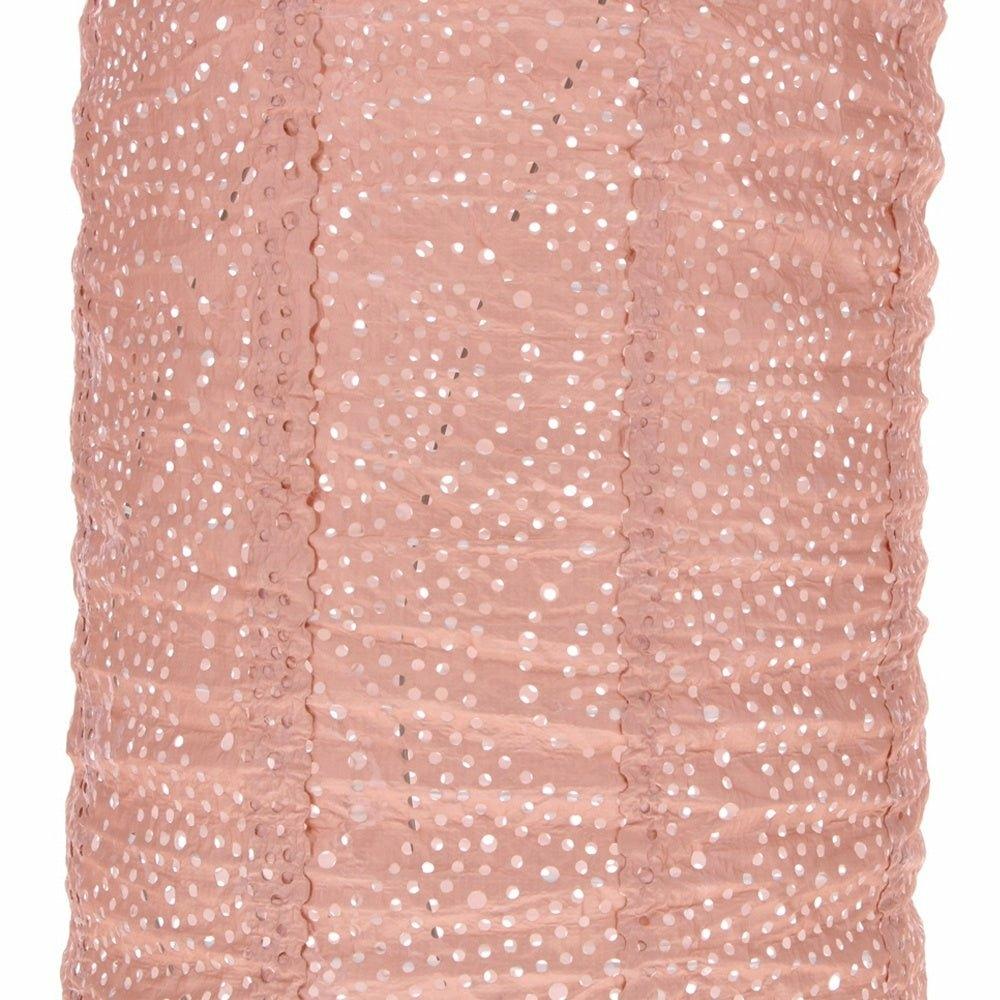 Solar Lantern, Pink Cylinder