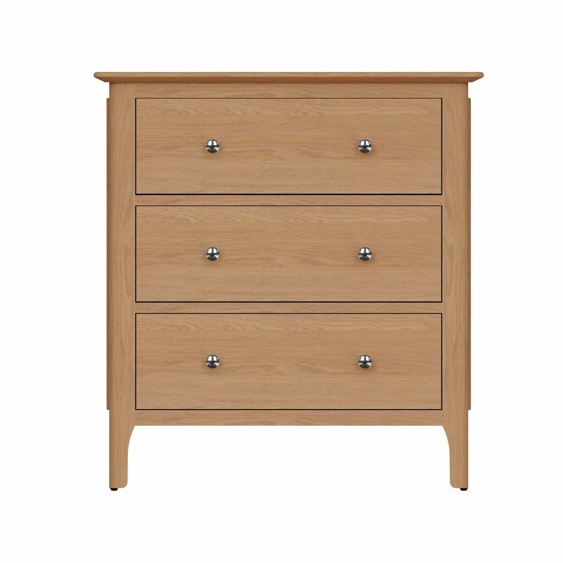 Stockholm Bedroom 3 Drawer Chest