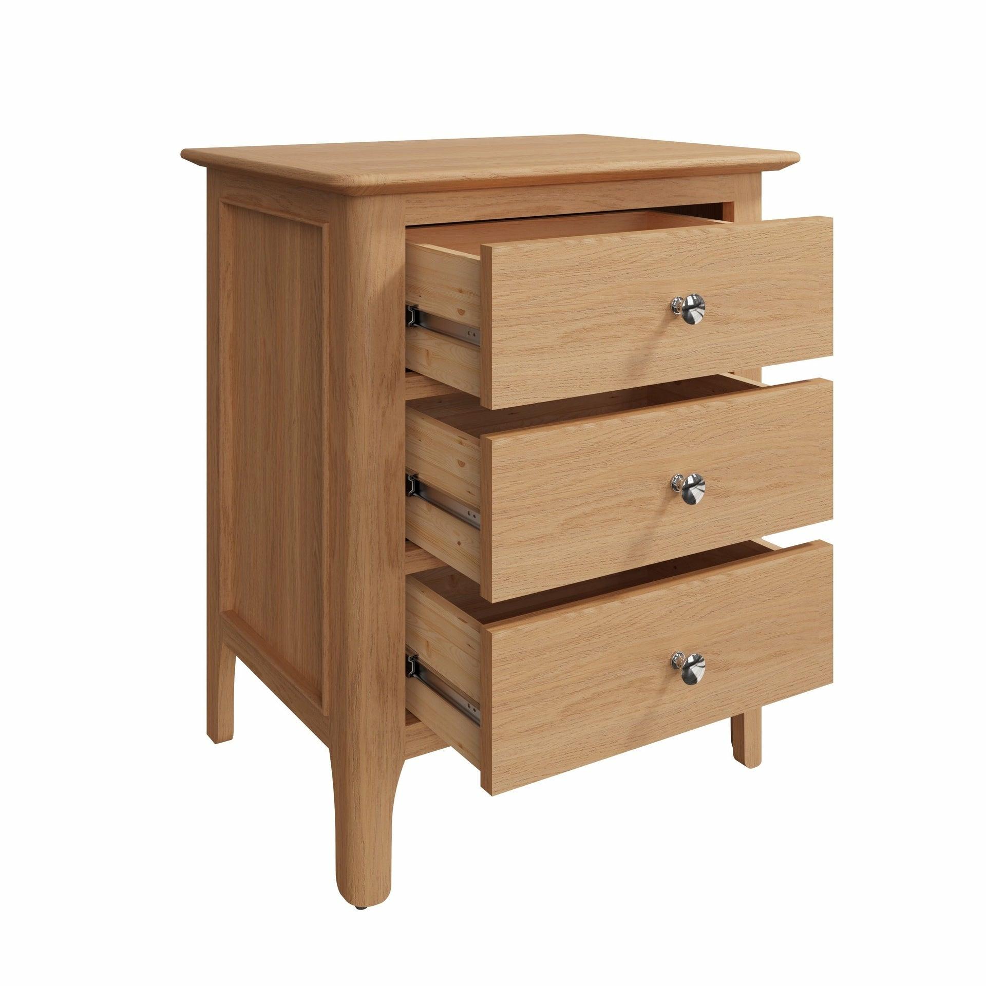 Stockholm Bedroom Extra Large Bedside Cabinet