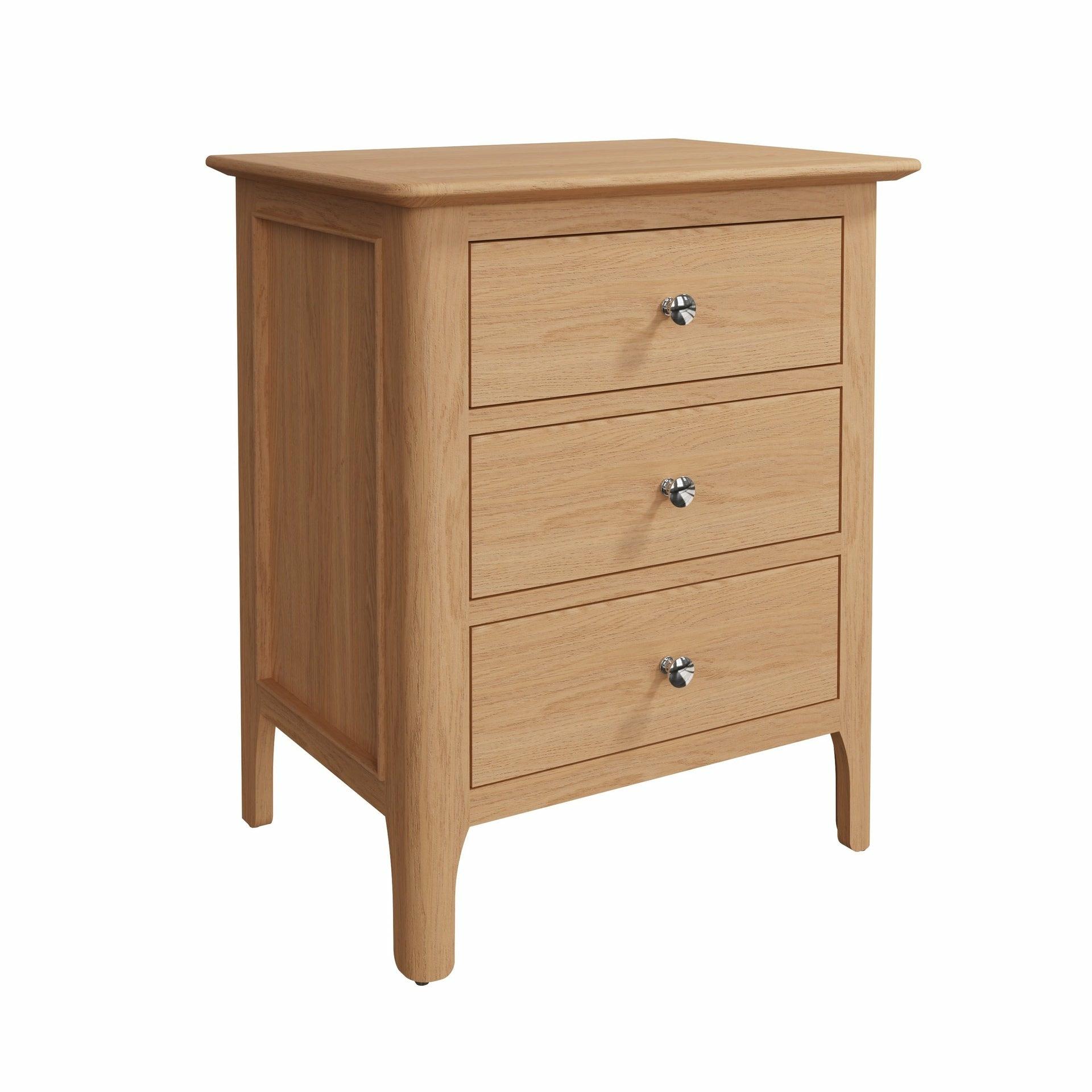 Stockholm Bedroom Extra Large Bedside Cabinet