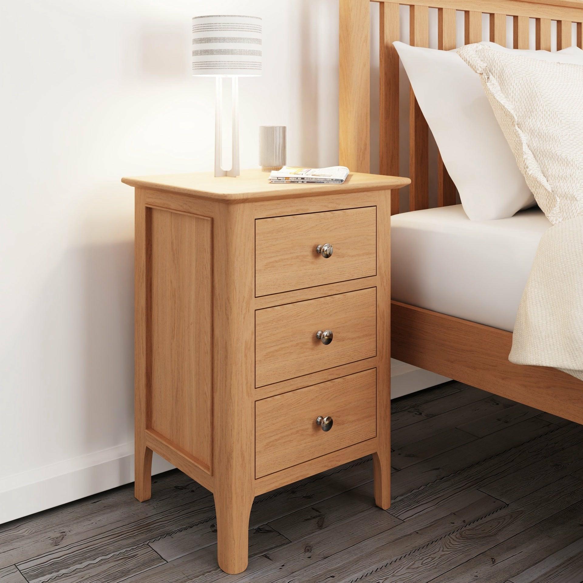 Stockholm Bedroom Large Bedside Cabinet