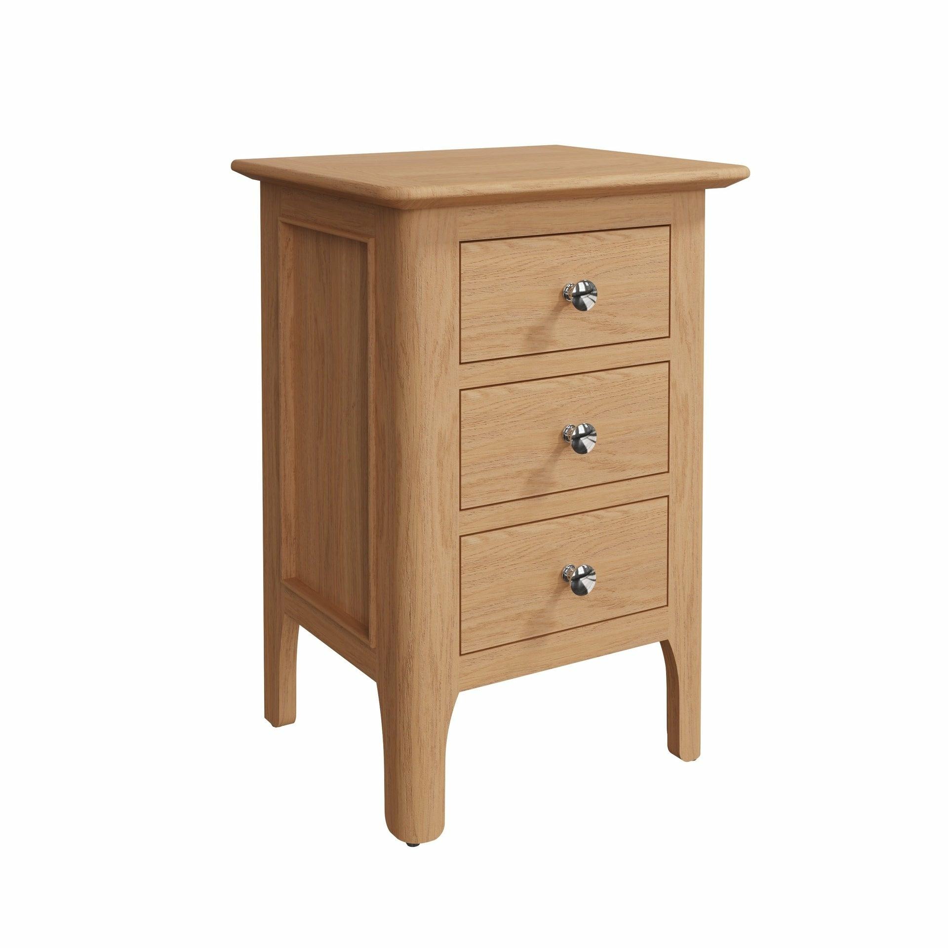 Stockholm Bedroom Small Bedside Cabinet