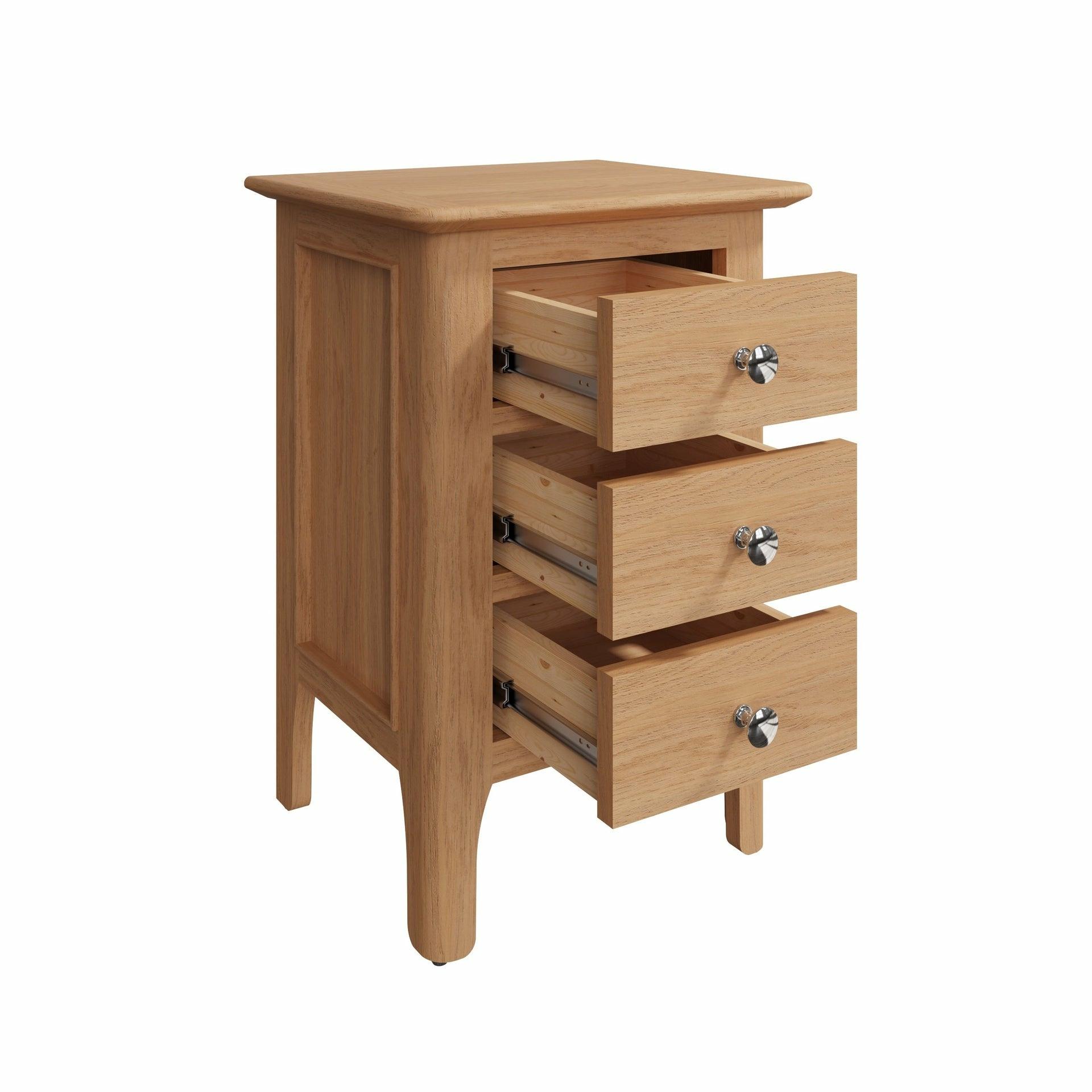 Stockholm Bedroom Small Bedside Cabinet